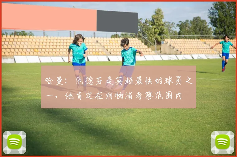 哈曼：范德芬是英超最快的球员之一，他肯定在利物浦考察范围内